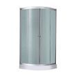 Душевой бокс Lidz Tani SB100x100.SAT.LOW.FR, низкий, стекло Frost 4 мм + стенки WHI