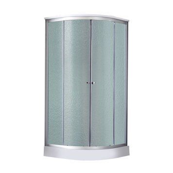 Душовий бокс Lidz Tani SB100x100.SAT.LOW.FR, скло Frost 4 мм SD00055512 фото
