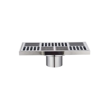 KOER FD11-100x200-180 Душовий трап 100x200мм, прямий відвід (20 шт/ящ) KR3418 фото
