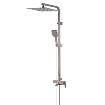Душевая колонна со смесителем Koer KB-56009-07 3 функции (Цвет графит) (KR5988) KR5988 фото