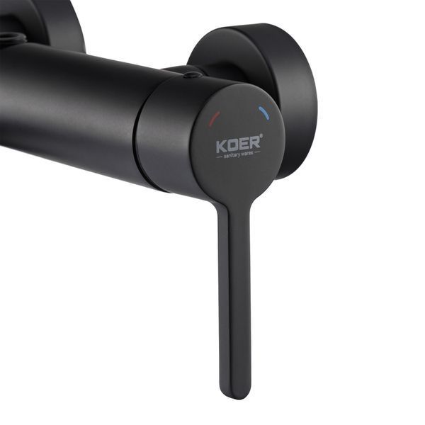 Душова колонна зі змішувачем Koer KB-56029-05 3 функції, колір чорний (KR5490) KR5490 фото