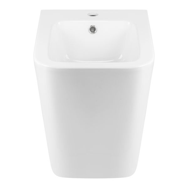 Биде напольное Qtap Crow 545х360х410 White QT05443370W SD00042522 фото