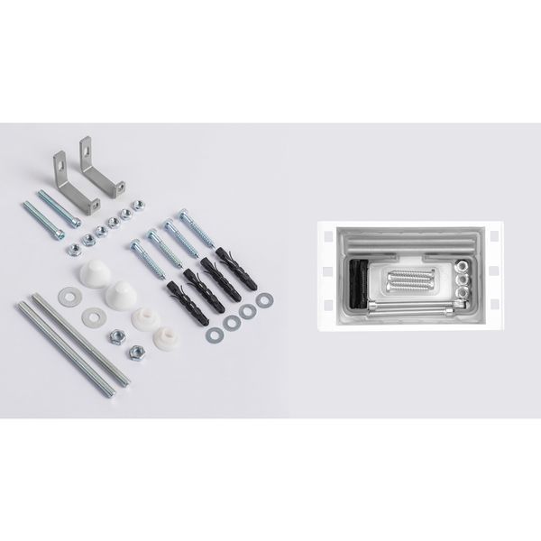 Комплект установочный для унитаза Koer KT-0502-05 (с пан. смыва KT-0602-05 Черная матовая + звукоиз.) (KR5173) KR5173 фото
