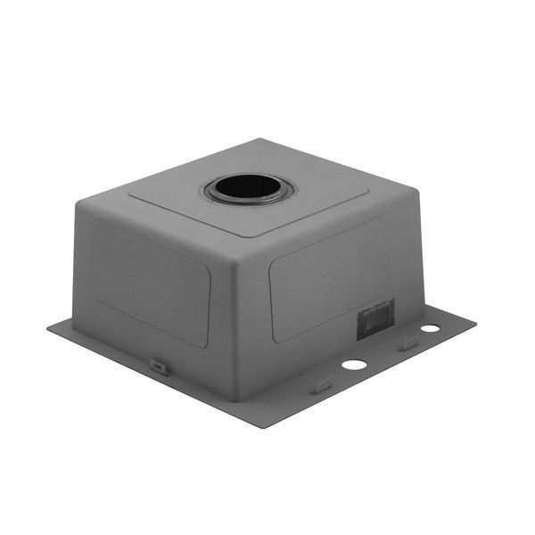 Кухонна мийка Kroner KRP Schwarze &ndash; 4545HM PVD (3.0/1.0 мм), чорна CV033856 фото