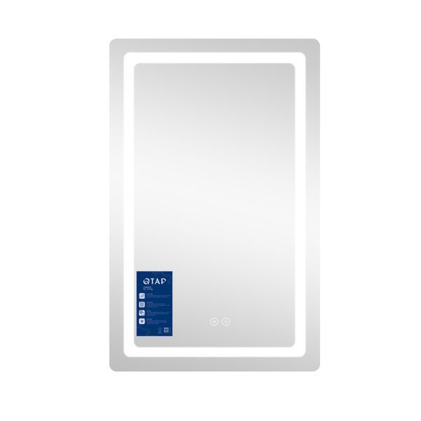 Зеркало Qtap Mideya (DC-F911) 500х800 с LED-подсветкой Touch, с антизапотеванием, диммером QT2078F911W SD00036737 фото