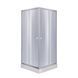 Душевая кабина Lidz Wawel SC90x90.SAT.LOW.GR, стекло тон. 4 мм + Lidz Душевой поддон KAPIELKA ST90x90х14