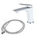 Комплект для ванної кімнати Mixxus Premium DERBY WHITE-CHROME: Змішувач для ванни DERBY 009 EURO + Змішувач для умивальника DERBY 001 NUT MI1513 фото 5