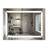 Зеркало Mixxus LIGHT MR01-70x50 с Led Touch, Anti-fog, димером, регулятором яркости, часами (MI6000) MI6000 фото