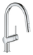 Смеситель для кухни с выдвижным изливом Grohe Minta (32321002) 32321002 фото 1