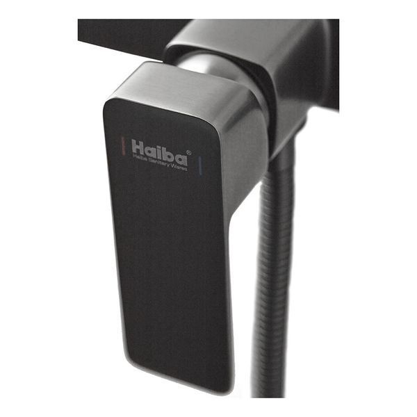 Змішувач для душу Haiba Kubus 003 Graphite (HB4004) HB4004 фото
