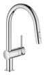 Смеситель для кухни с выдвижным изливом Grohe Minta (32321002) 32321002 фото