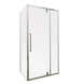 Душевая кабина без поддона Mixxus Premium BEVEL SC01-100x80x195-TR Chrome прозрачное стекло 6мм (MI6869) MI6869 фото 1