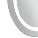Дзеркало настінне Qtap Gemini (GE1) 500х700 мм, овальне, з LED-підсвіткою Touch, антизапотіванням, димером, рег. темп. кольору (3000-6500K), Reverse SD00052316 фото 8