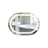 Дзеркало Qtap Gemini 650х900 з LED-підсвічуванням Touch, з антизапотіванням, з димером, рег. темп. кольору (3000-6500K) QT2578R6590 SD00052320 фото