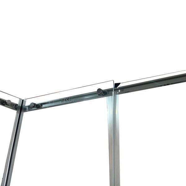 Душова кабіна без піддону Koer SR SC03-90x90x200-TR-01 прозоре скло Easy Clean 6мм, хром (KR5356) KR5356 фото