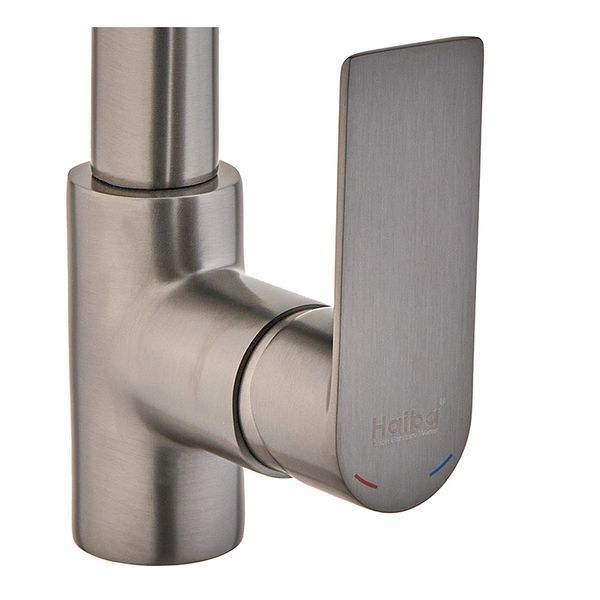 Змішувач для кухні Haiba Alex 018 Graphite (HB3999) HB3999 фото