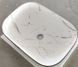 Раковина накладна MIXXUS PREMIUM DIVERSE-0112 MARBLE-BLACK 455х325х135mm (MP6541) MP6541 фото 8
