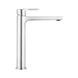 Змішувач латунний для раковини Lidz Astra 001FH високий (k35) LDAST001FHCRM48090 Chrome SD00054214 фото 3