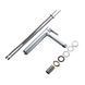 Змішувач латунний для раковини Lidz Astra 001FH високий (k35) LDAST001FHCRM48090 Chrome SD00054214 фото 9