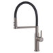 Смеситель для кухни Mixxus Premium PULL 017 GRAPHITE REFL.BLACK (Цвет графит+силик.излив черный) (MI8278) MI8278 фото 1