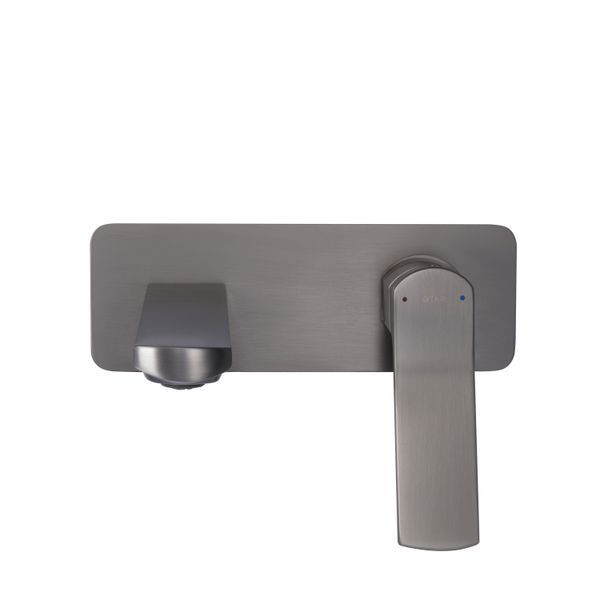 Змішувач для раковини Qtap Slavonice прихованого монтажу QTSLA273GMB45920 Gunmetal Black PVD, латунь, графіт SD00052044 фото
