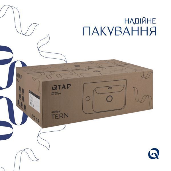 Раковина Qtap Tern 450х250х158 White QT1711H02LW SD00052902 фото