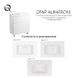 Комплект Qtap Albatross 710х825х460 White тумба напольная + раковина врезная QT0171TN700D3070CW SD00043780 фото 14