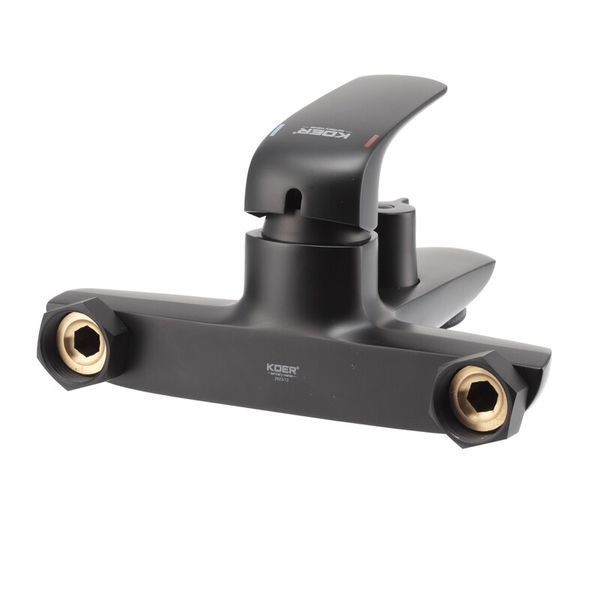 Смеситель для ванны с коротким изливом Koer KB-40008-05 (Цвет черный) (KR3473) KR3473 фото