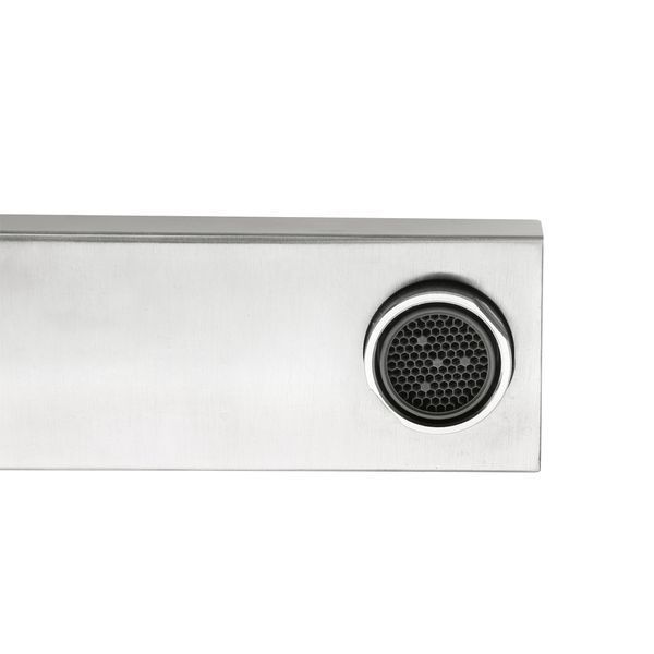 Змішувач для раковини низький Lidz Helix 001F (k35) LDHEL001FNKS49178 Nickel SD00055302 фото