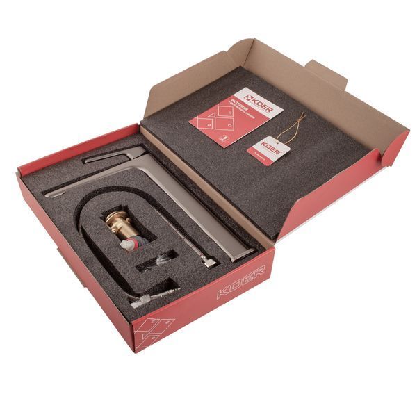 Смеситель для умывальника высокий Koer KB-11031-07 (KR5435) KR5435 фото