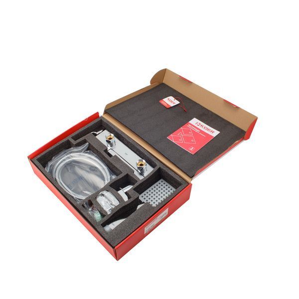 Змішувач для ванни з коротким виливом Koer KB-41009-01 (Колір хром) (KR3502) KR3502 фото
