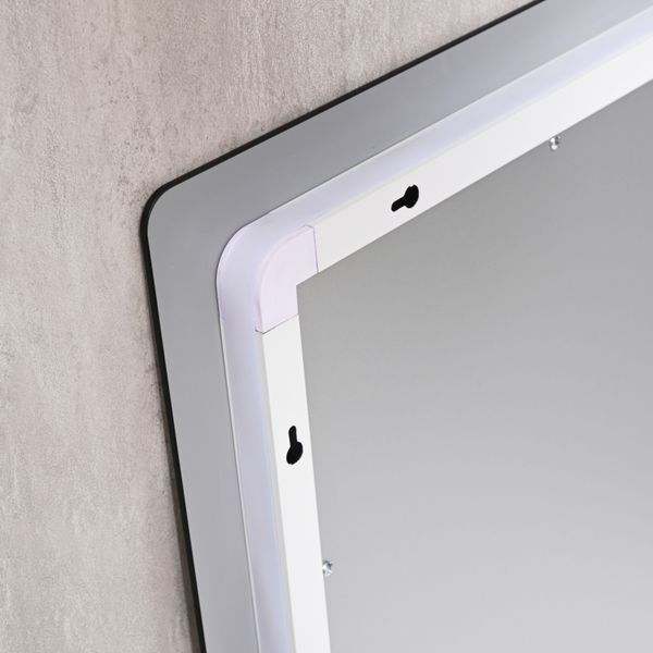 Дзеркало Qtap Taurus (TA2) 1000&times;800 мм з LED-підсвічуванням Touch, з антизапотіванням, з димером, рег. темп. кольору (3000-6500K) QTTAU100080048957 SD00055081 фото