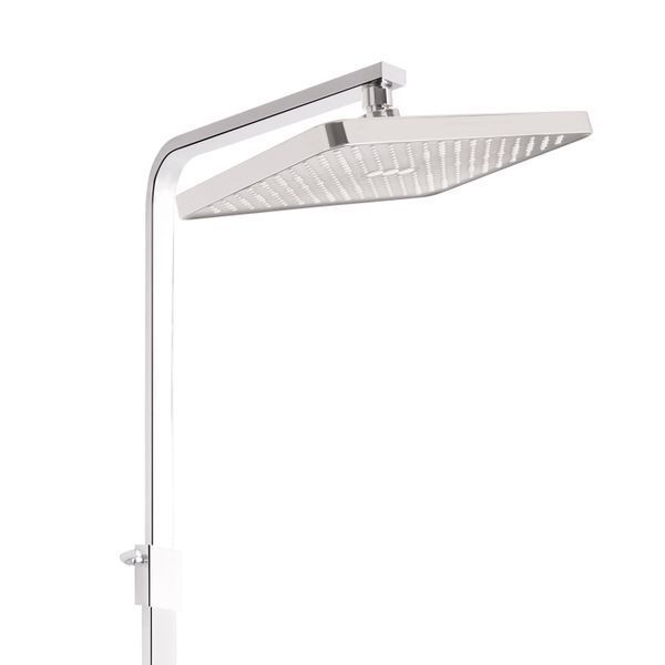 Душова система універсальна Qtap Swan Cascada на три споживачі (з виливом) QTSWA111CRM45566 Chrome SD00051690 фото