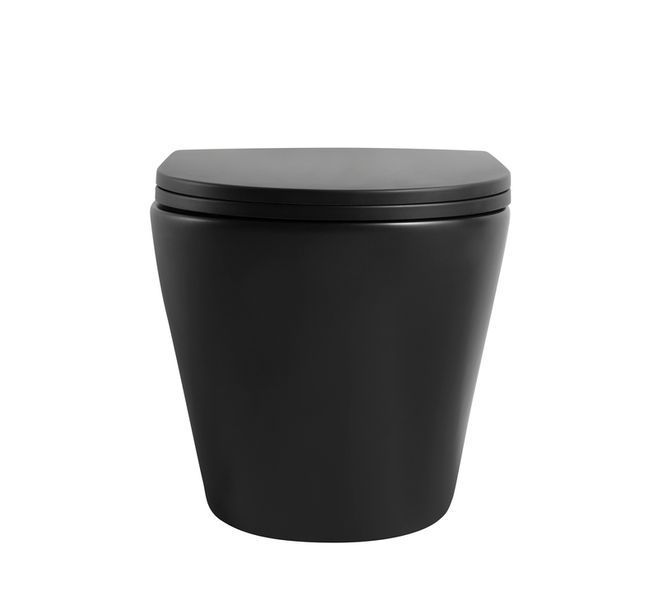 Комплект: MIXXUS PREMIUM BEVEL-SET-2101 BLACK Унітаз система змиву TORNADO 1.0+ Інсталяція KOER KT-0404 + панель KT-0604-05 BLACK MAT (MP6669) MP6669 фото