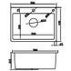 Мийка з нержавіючої сталі MIXXUS MH5843 DECOR SS COLOR (MH5843 DECOR NANO-SILVER) (3.0/0.8) колір нержавійка (MI7041) MI7041 фото 2