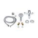 Змішувач для ванни Lidz Latwa 006 (з душовим гарнітуром) (k35) LDLAT006WHI45424 White SD00051548 фото 6
