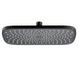 Лейка для душа потолочная Mixxus SH-18-OH Black (300x200 мм) (LE2791)
