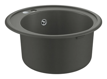 Композитна мийка для кухні Grohe K200 (31656AT0), кругла, 510х510х200 мм, граніт  31656AT0 фото
