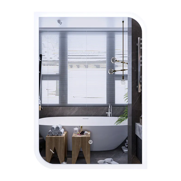 Дзеркало Mixxus Premium BEVEL MA02-90x65-Reverse з Led Touch, Anti-fog, димером (3-6,5kK) (MP6641) MP6641 фото