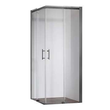 Душова кабіна без піддону Koer SR SC03-90x90x200-TR-07 прозоре скло Easy Clean 6мм, графіт (KR5359) KR5359 фото