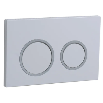 Панель змиву Koer KT-0605-03 220x140x12mm пластикова, кнопка кругла (KR5316) KR5316 фото