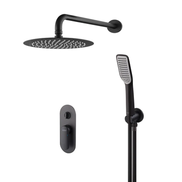 Встраиваемая душевая система Koer KB-62028-05 2 функции (Цвет черный) (KR6009) KR6009 фото