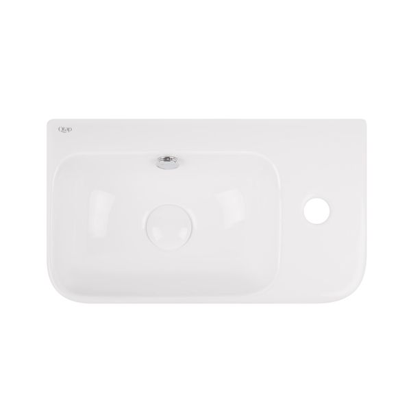 Раковина Qtap Tern 450х260х155 White с донным клапаном QT17115117RW SD00043863 фото