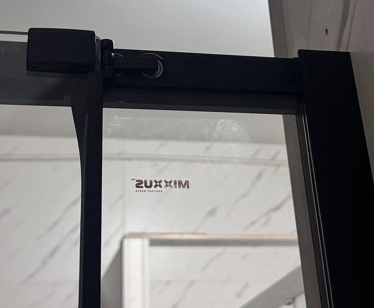 Душевая кабина без поддона Mixxus Premium Quadro SC01-90x90x195-TR Black прозрачное стекло 6мм (MI8292) MI8292 фото