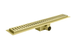Душовий трап з нержавіючої сталі SUS304 Koer FD35-70x700-Brushed Gold (AC0718) AC0718 фото 1