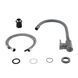 Змішувач для кухні Lidz Aria 015F3 (k35) з гнучким виливом LDARI015F3GGRP49565 Graphite/Grey SD00055689 фото 8