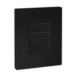 Панель змиву пластикова Koer KT-0607-05 157x198x3mm, кнопка квадратна (KR5346)