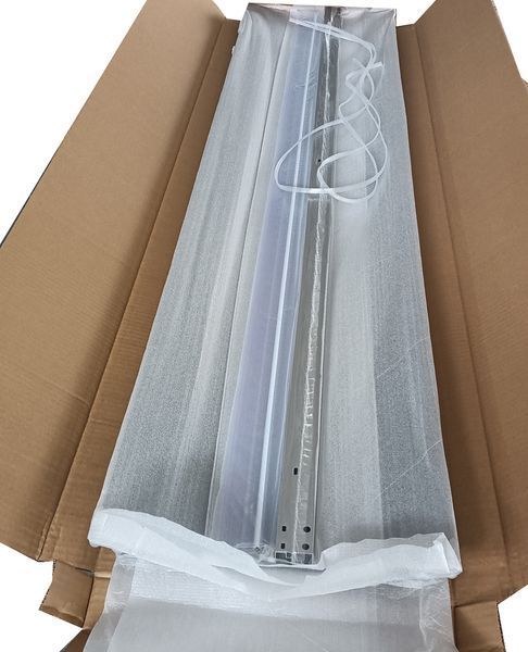 Душова кабіна з високим піддоном Mixxus PLAIN SCT01-90x90x195-GR SATIN сіре тоноване скло 4мм (MI6895) MI6895 фото