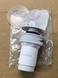 Донний клапан для раковини Koer PW-07-03 1 1/4'' з переливом автоматичний СLICK-СLACK (Колір білий) (KR5783) KR5783 фото 14