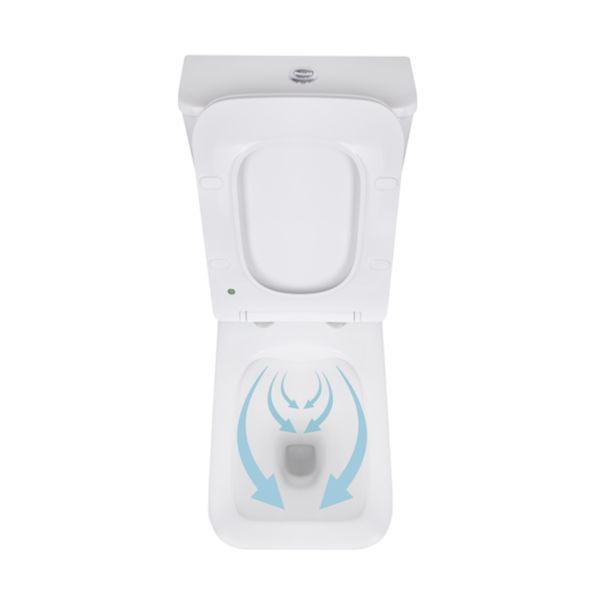 Унитаз-компакт Qtap Kalao безободковый с сиденьем Soft-close QT08221213AW SD00046562 фото